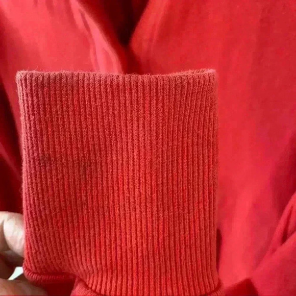 Banana Republic red sweater sweatshirt - Picture 4 of 5